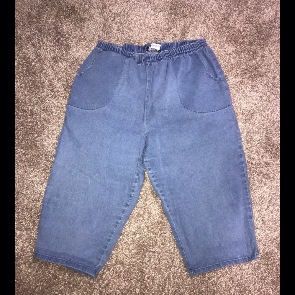 💙Denium and co size 2x capris 💙